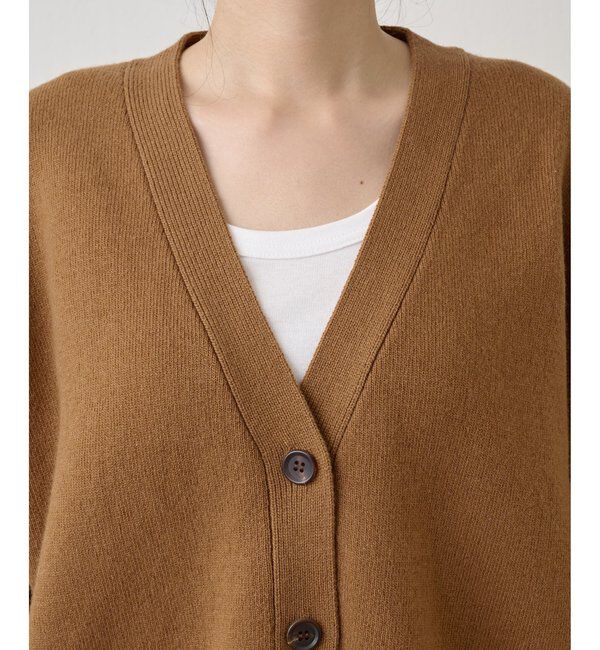 Drawing Numbers「【Drawing Numbers】接結ルーズVネックカーディガン」|ニット・セーター|