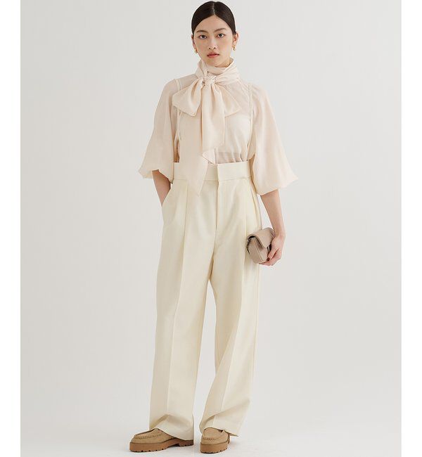  「シフォンボウタイブラウス」|シャツ・ブラウス|