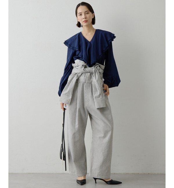  「ローンフリルブラウス」|シャツ・ブラウス|