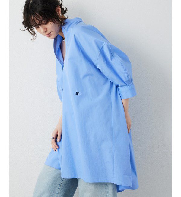  「刺繍チュニックシャツ」|シャツ・ブラウス|