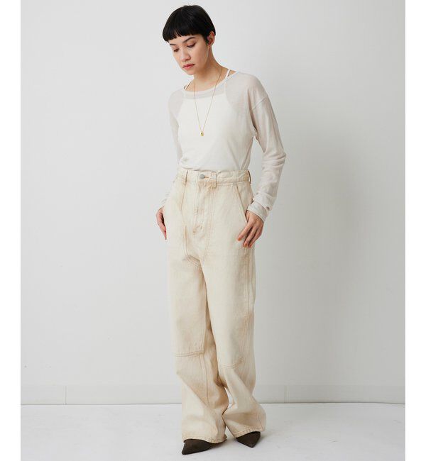 THE PAUSE「【THE PAUSE】シアーフライスロンTEE」|Tシャツ・カットソー|