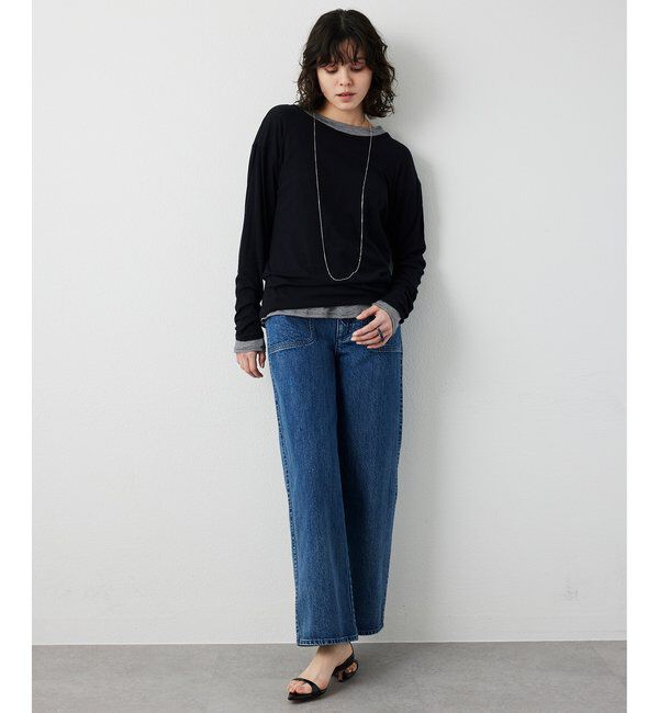 THE PAUSE「【THE PAUSE】シアーフライスロンTEE」|Tシャツ・カットソー|