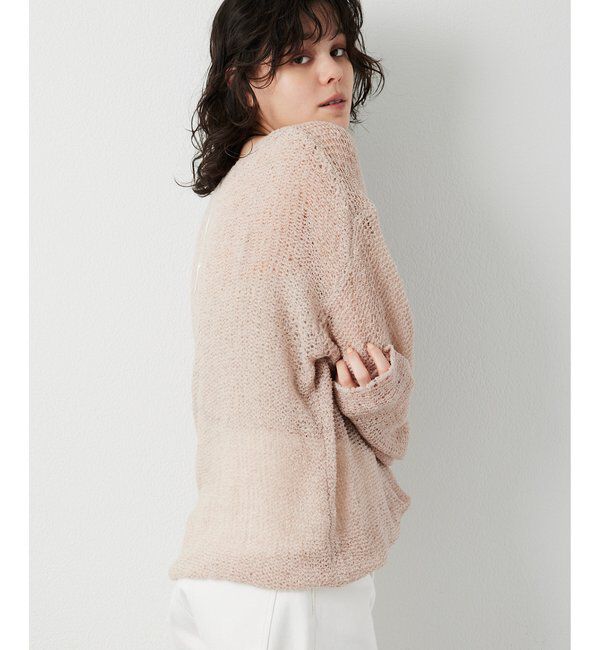 THE PAUSE「【THE PAUSE】メッシュプルオーバー」|ニット・セーター|