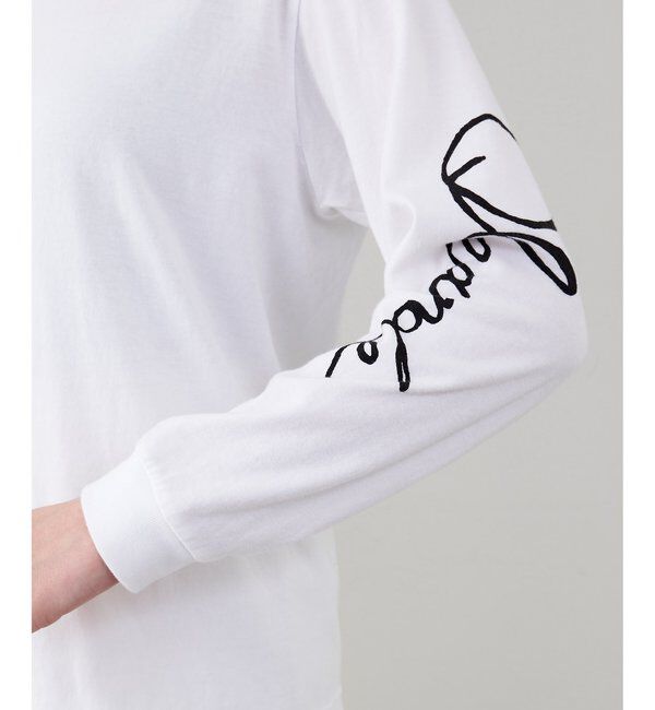  「スリーブロゴロングTシャツ」|Tシャツ・カットソー|