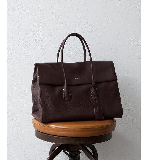 Hoaw.「【Hoaw.】スクエアフラップボストン」|トートバッグ|