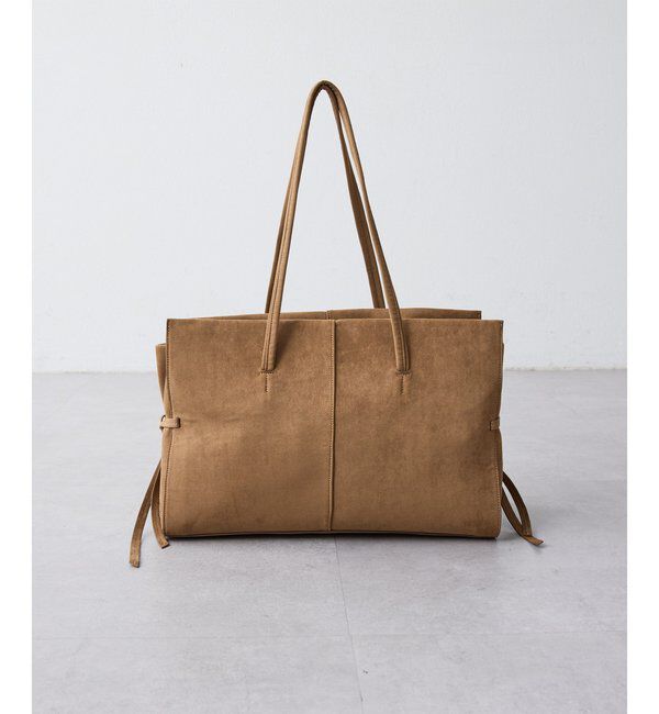 THE PAUSE「【THE PAUSE】フェイクレザーボストン」|トートバッグ|