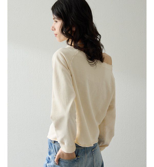  「【一部店舗＆WEB限定カラー】オフショル刺繍プルオーバー」|Tシャツ・カットソー|