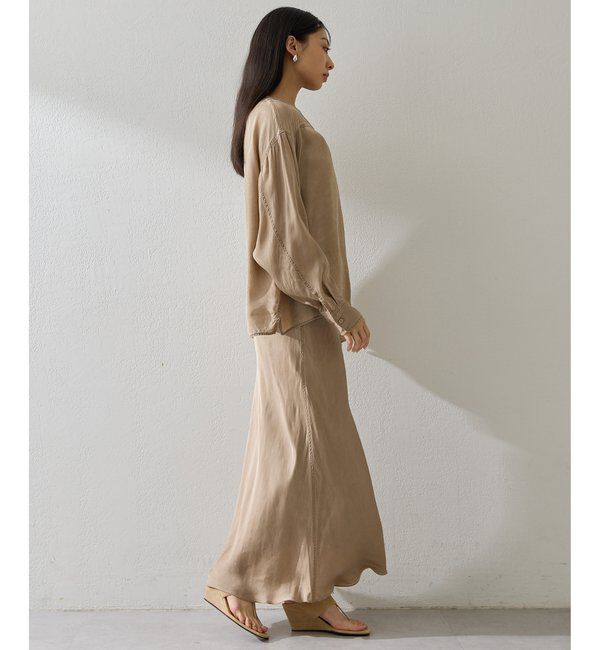  「ピグメントクルーブラウス」|シャツ・ブラウス|