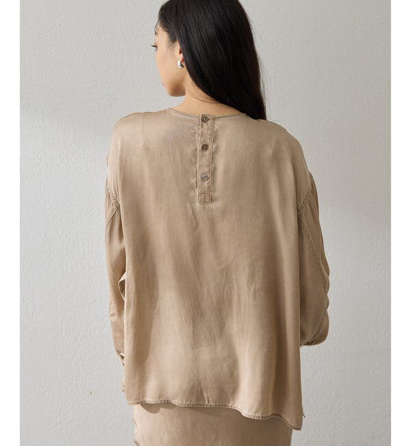  「ピグメントクルーブラウス」|シャツ・ブラウス|