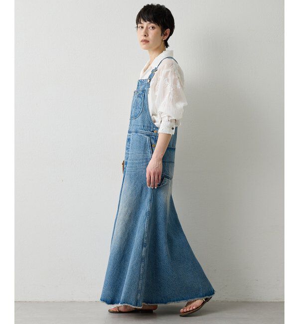  「オーバーオールスカート」|ワンピース|