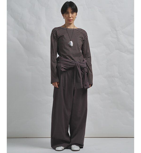 GEMINI「【GEMINI】バックシャンボーダーカットソー」|Tシャツ・カットソー|