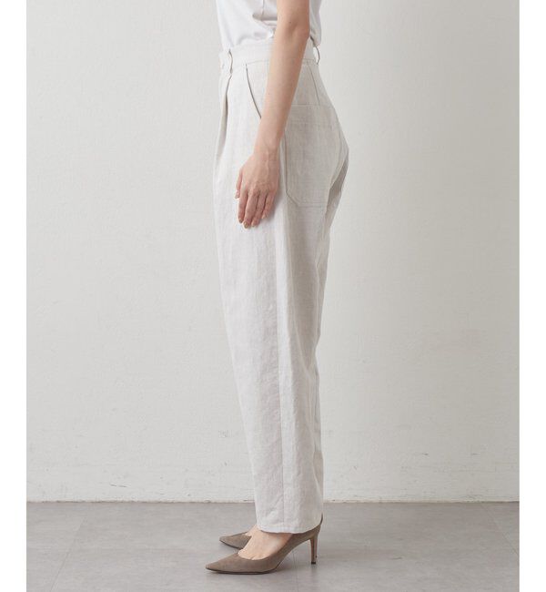 Drawing Numbers「【Drawing Numbers】コットンリネンデニムカーゴパンツ」|チノ|