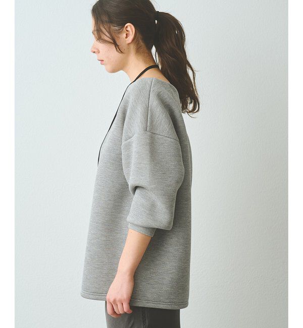  「オフショルダンボールプルオーバー」|Tシャツ・カットソー|