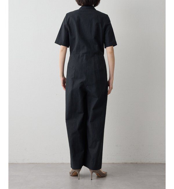  「コットンリネンオールインワン」|ワンピース|