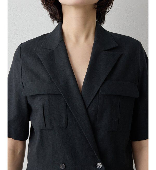  「コットンリネンオールインワン」|ワンピース|