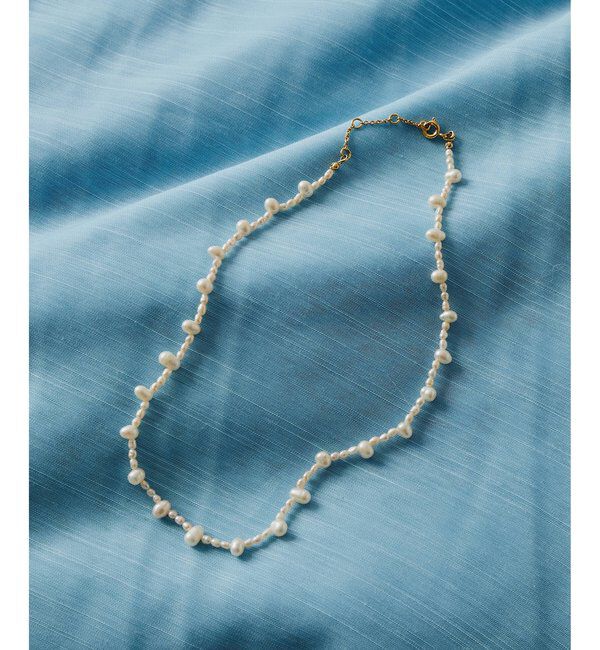 THE PAUSE「【THE PAUSE】パールチョーカー」|リング|ホワイト