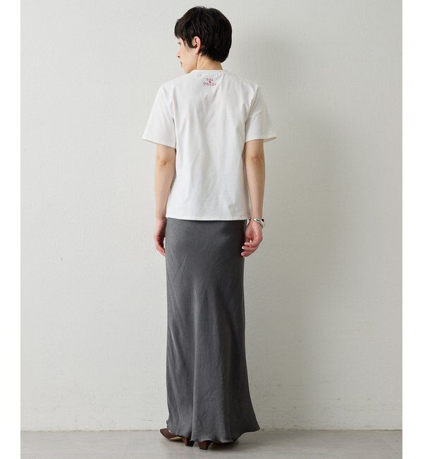 THE PAUSE「【THE PAUSE】シシュウTシャツ」|Tシャツ・カットソー|