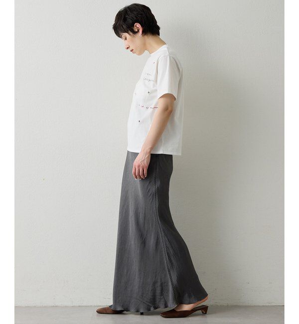 THE PAUSE「【THE PAUSE】シシュウTシャツ」|Tシャツ・カットソー|