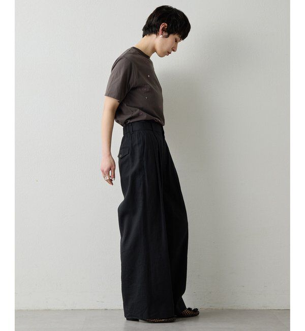 THE PAUSE「【THE PAUSE】シシュウTシャツ」|Tシャツ・カットソー|