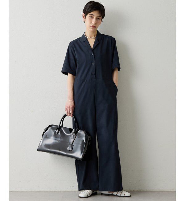 THE PAUSE「【THE PAUSE】ストライプカイキンジャンプスーツ」|ワンピース|