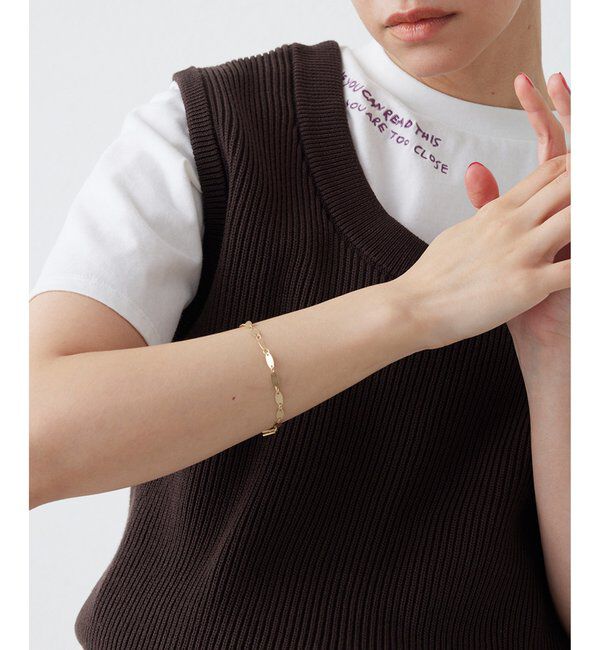 THE PAUSE「【THE PAUSE】オーバルチェーンブレスレット」|リング|