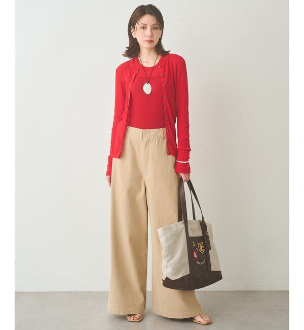  「シアーリブニットカーディガン」|ニット・セーター|