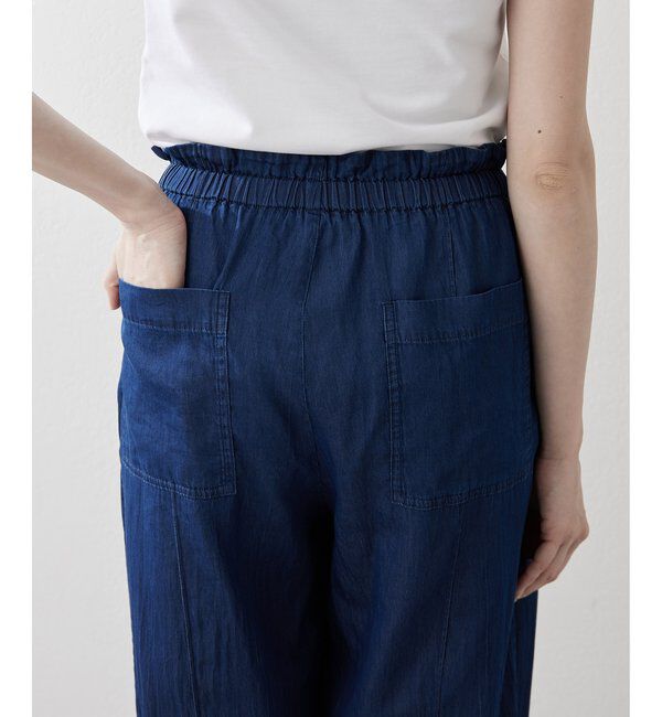 Drawing Numbers「【Drawing Numbers】ソフトデニムワイドパンツ」|チノ|