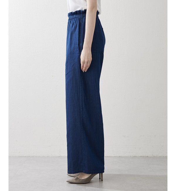 Drawing Numbers「【Drawing Numbers】ソフトデニムワイドパンツ」|チノ|