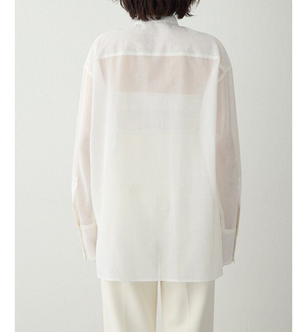  「オーガンジーシャツ」|シャツ・ブラウス|