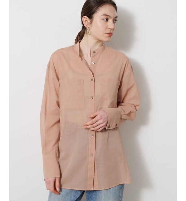  「オーガンジーシャツ」|シャツ・ブラウス|