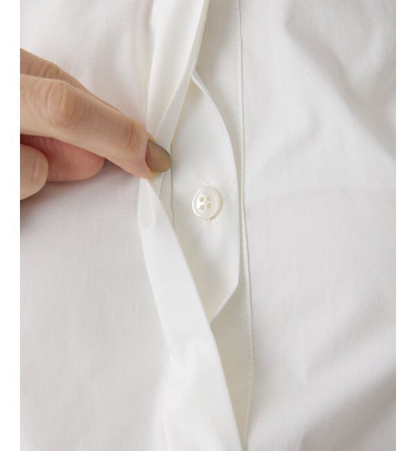 THE PAUSE「【THE PAUSE】袖ギャザーノースリーブシャツ」|シャツ・ブラウス|