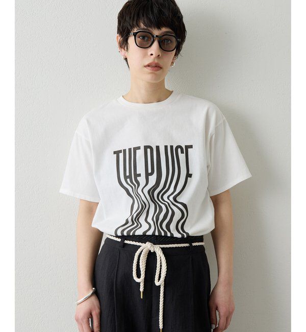 THE PAUSE「【THE PAUSE】ウィーグルロゴTEE」|Tシャツ・カットソー|オフホワイト