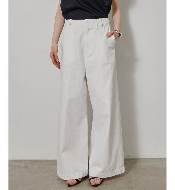  「ワンウォッシュチノパンツ」|チノ|
