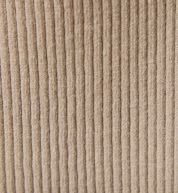  「デザインネックリブニット」|ニット・セーター|