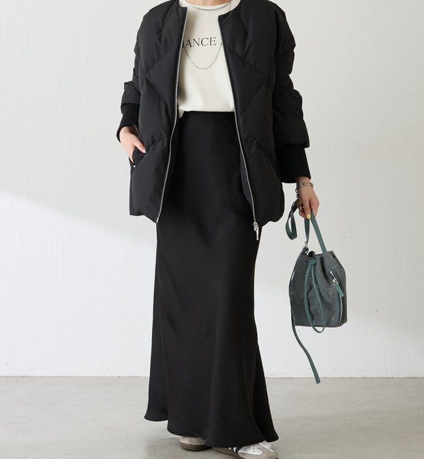  「ノーカラーダウンコート」|その他|