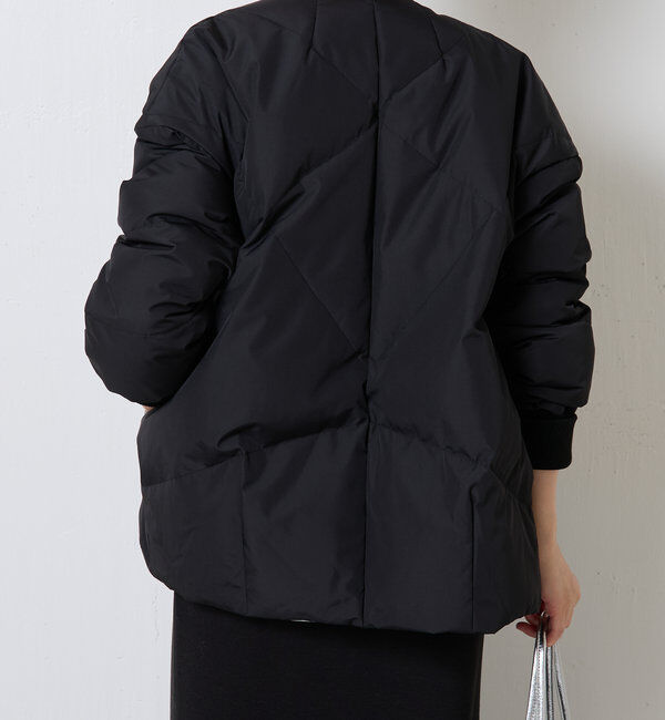  「ノーカラーダウンコート」|その他|