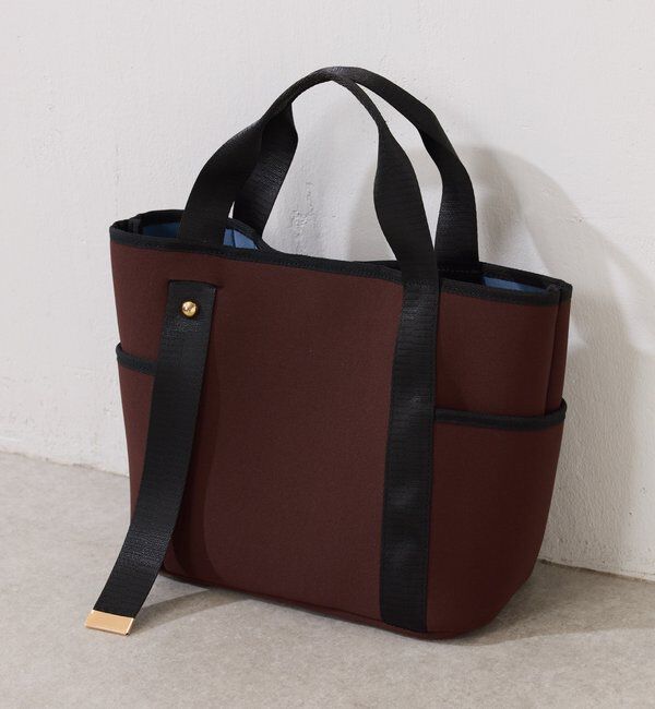  「【軽量/500mlペットボトル収納可】ミニウエットダブルポケットトート」|トートバッグ|