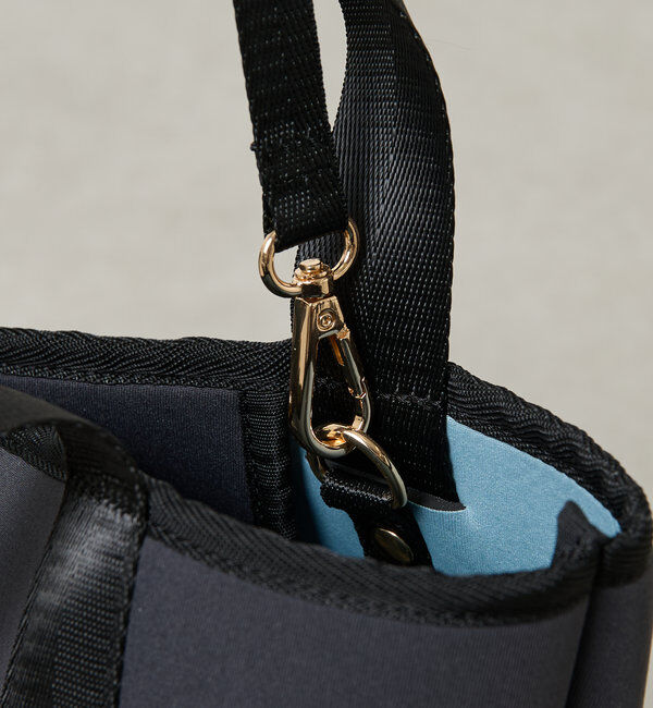  「【軽量/500mlペットボトル収納可】ミニウエットダブルポケットトート」|トートバッグ|