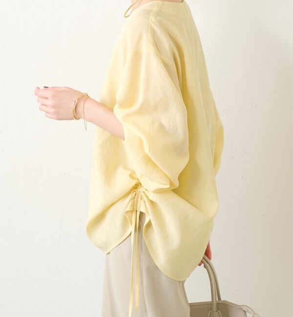  「《人気アイテム再販売！》ジップドロストブラウス」|シャツ・ブラウス|