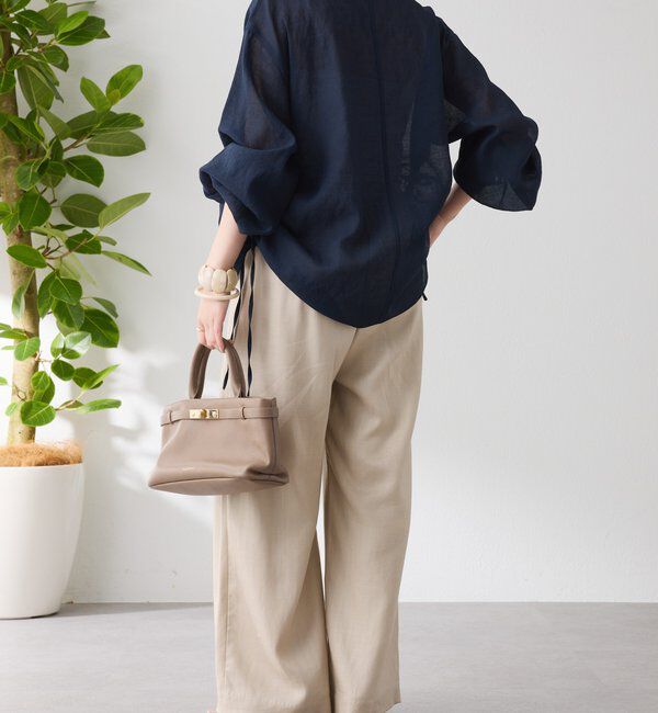  「《人気アイテム再販売！》ジップドロストブラウス」|シャツ・ブラウス|