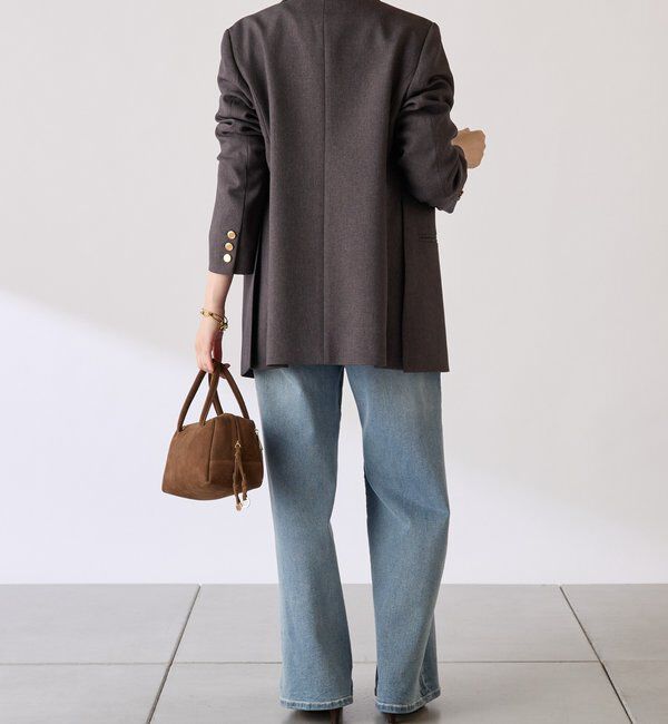  「ウールライクダブルジャケット」|デニムジャケット|