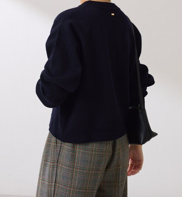  「スキッパースウェットライクカーディガン」|ニット・セーター|