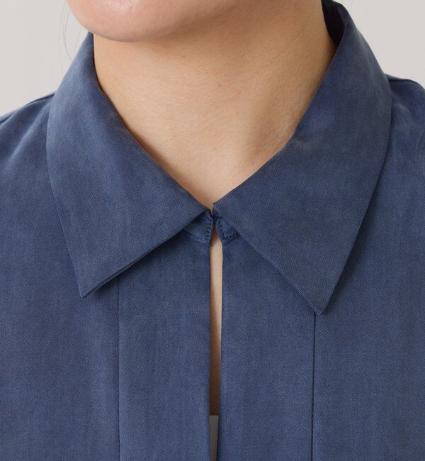  「スキッパー袖リブブラウス」|シャツ・ブラウス|