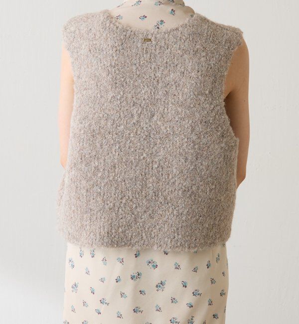  「ブークレーメタルトグルベスト」|ニット・セーター|