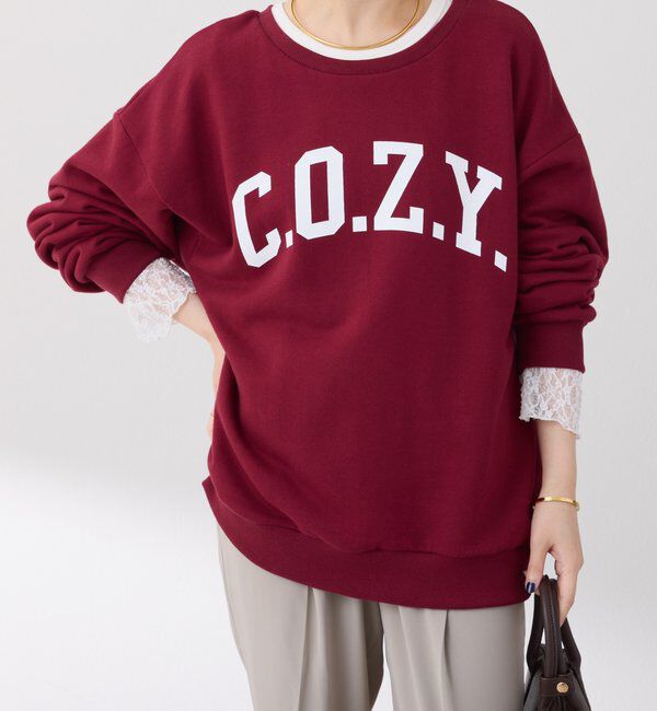  「COZYロゴスウェット」|Tシャツ・カットソー|