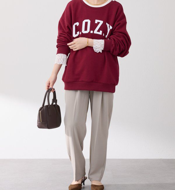  「COZYロゴスウェット」|Tシャツ・カットソー|