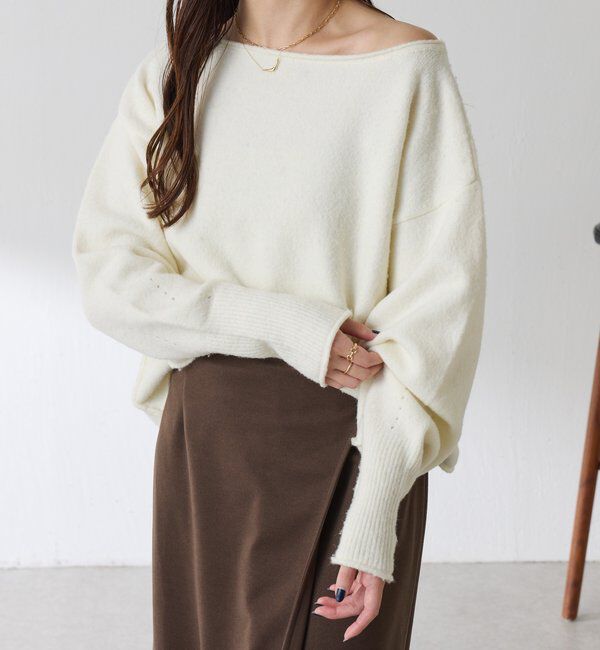  「2WAYヘンリーネックニット」|ニット・セーター|