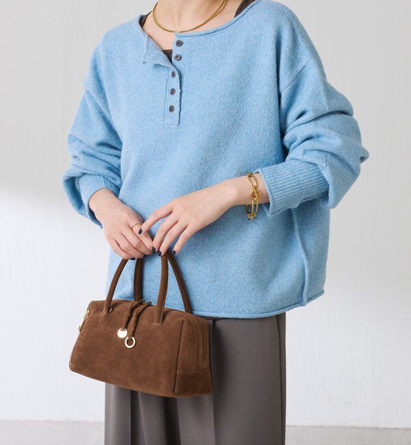  「2WAYヘンリーネックニット」|ニット・セーター|