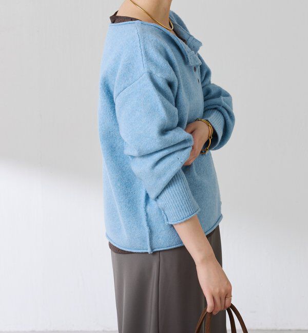  「2WAYヘンリーネックニット」|ニット・セーター|