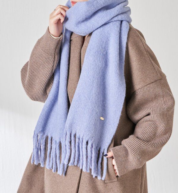  「【PAPILLONNER/パピヨネ】ブークレーマフラー」|マフラー|